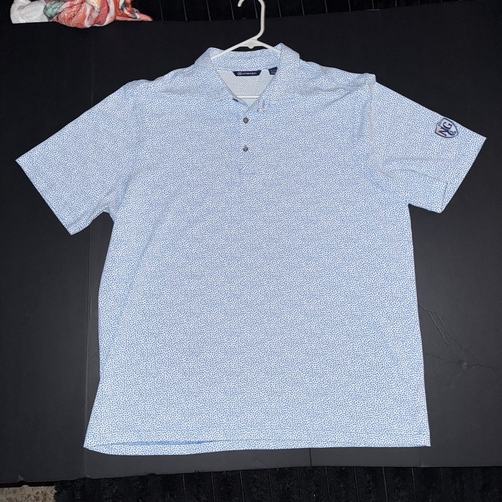Men's XL Cutter & Buck Polo Shirt Short Sleeve Nashville Golf & Athletic Club